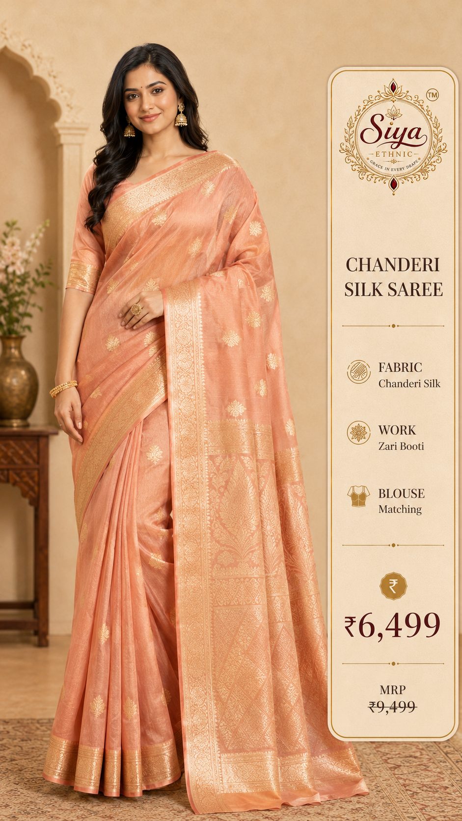 Chanderi Silk Saree