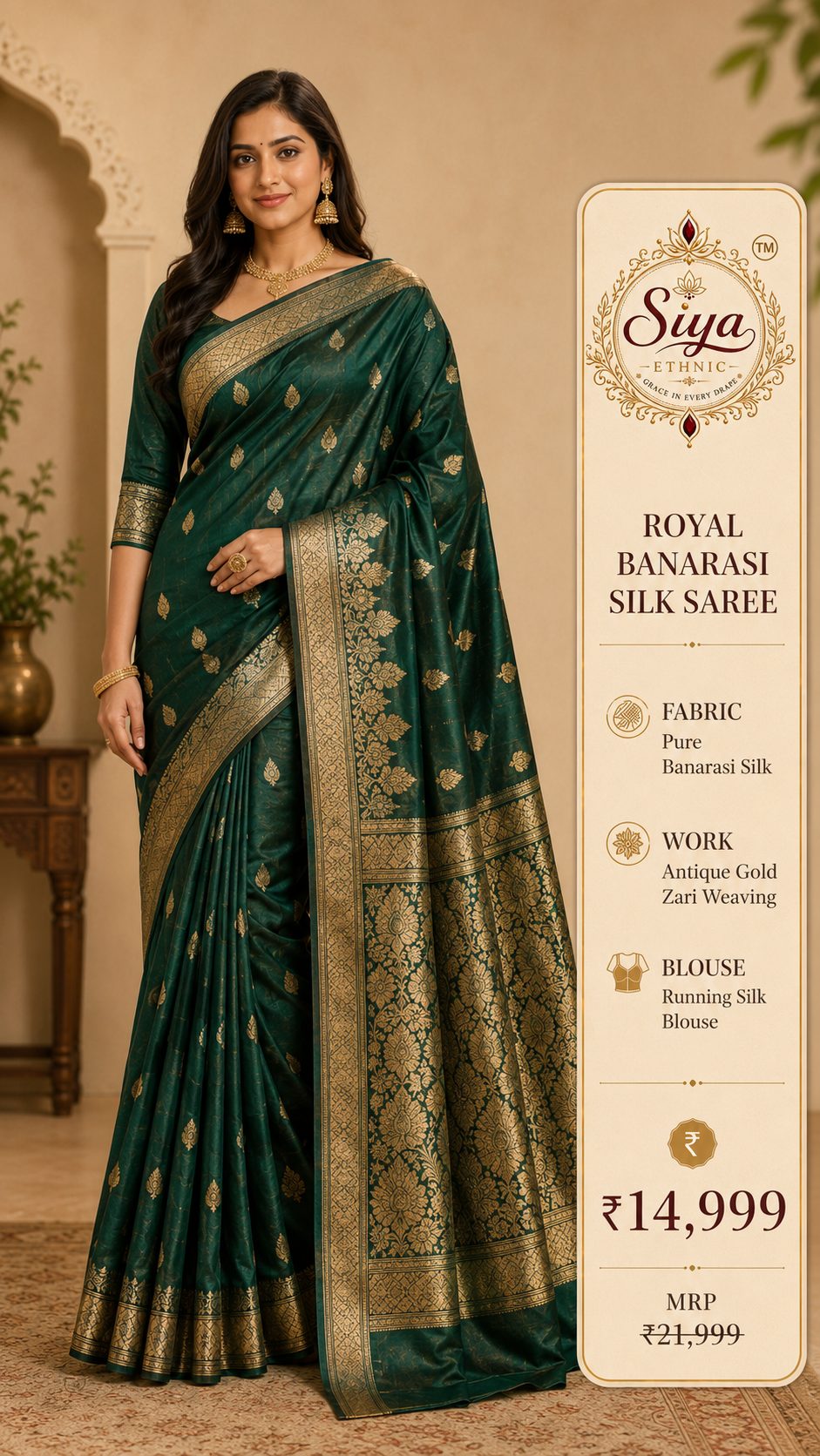 Royal Banarasi Silk Saree