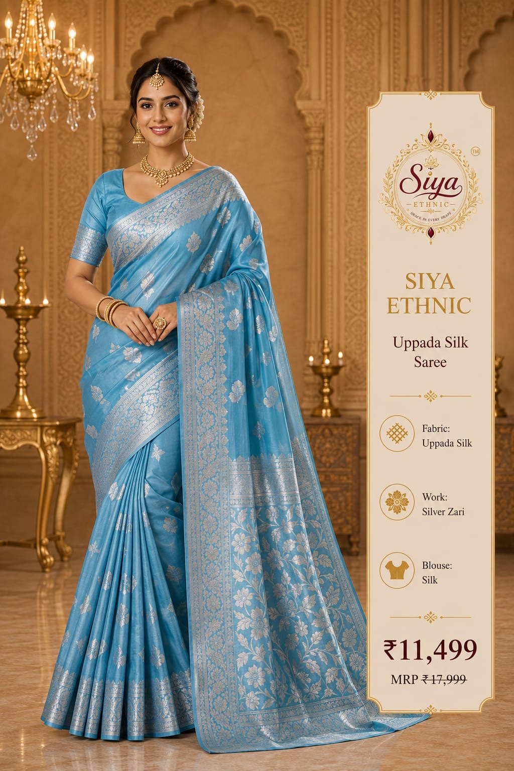 Uppada Silk Saree