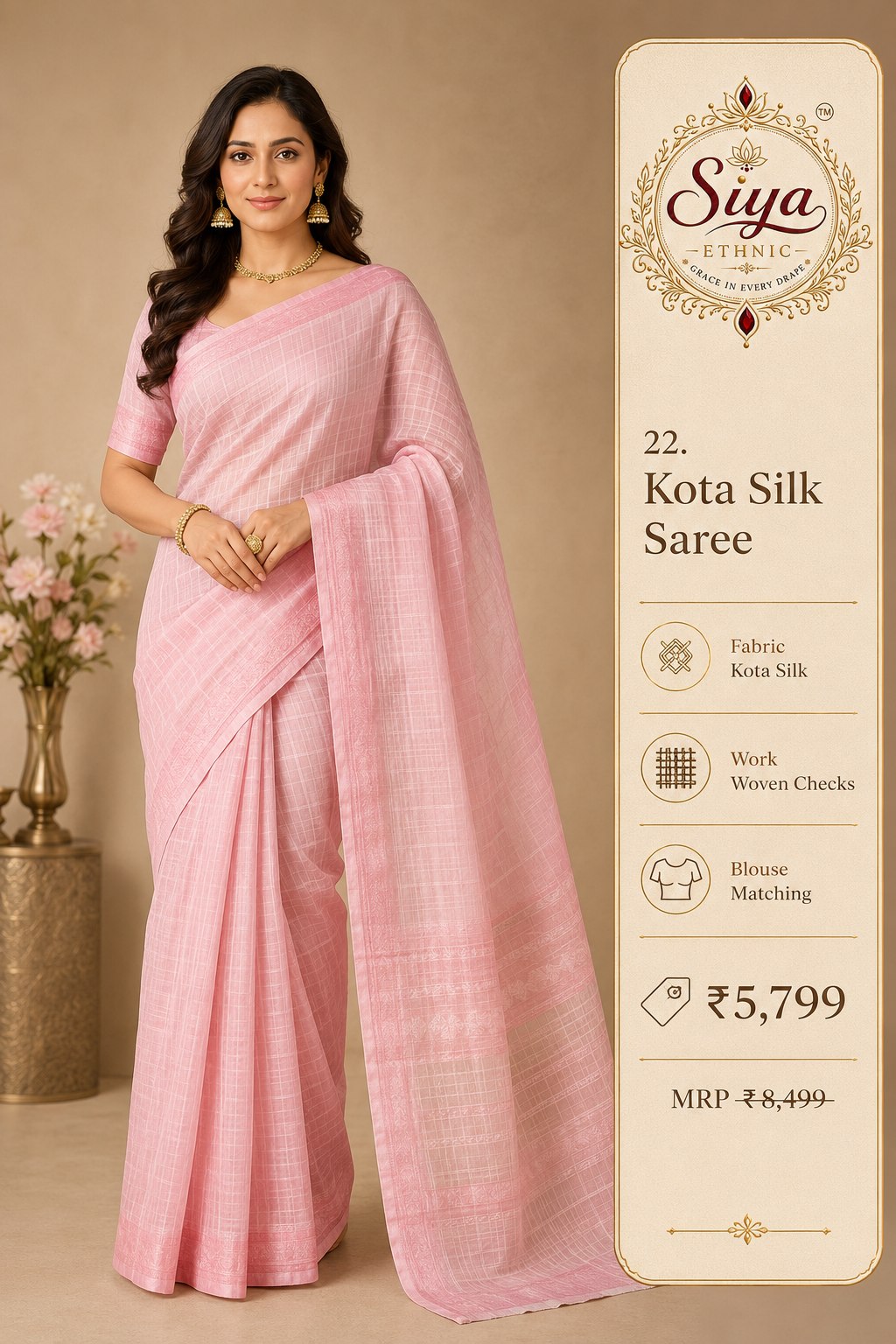 Kota Silk Saree