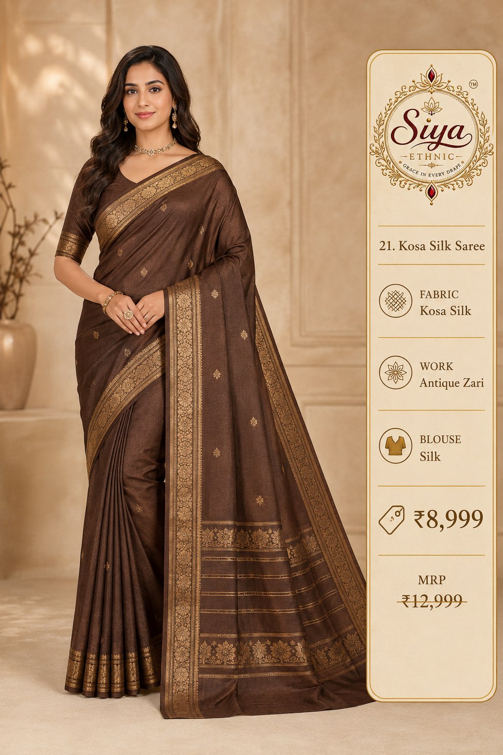 Kosa Silk Saree